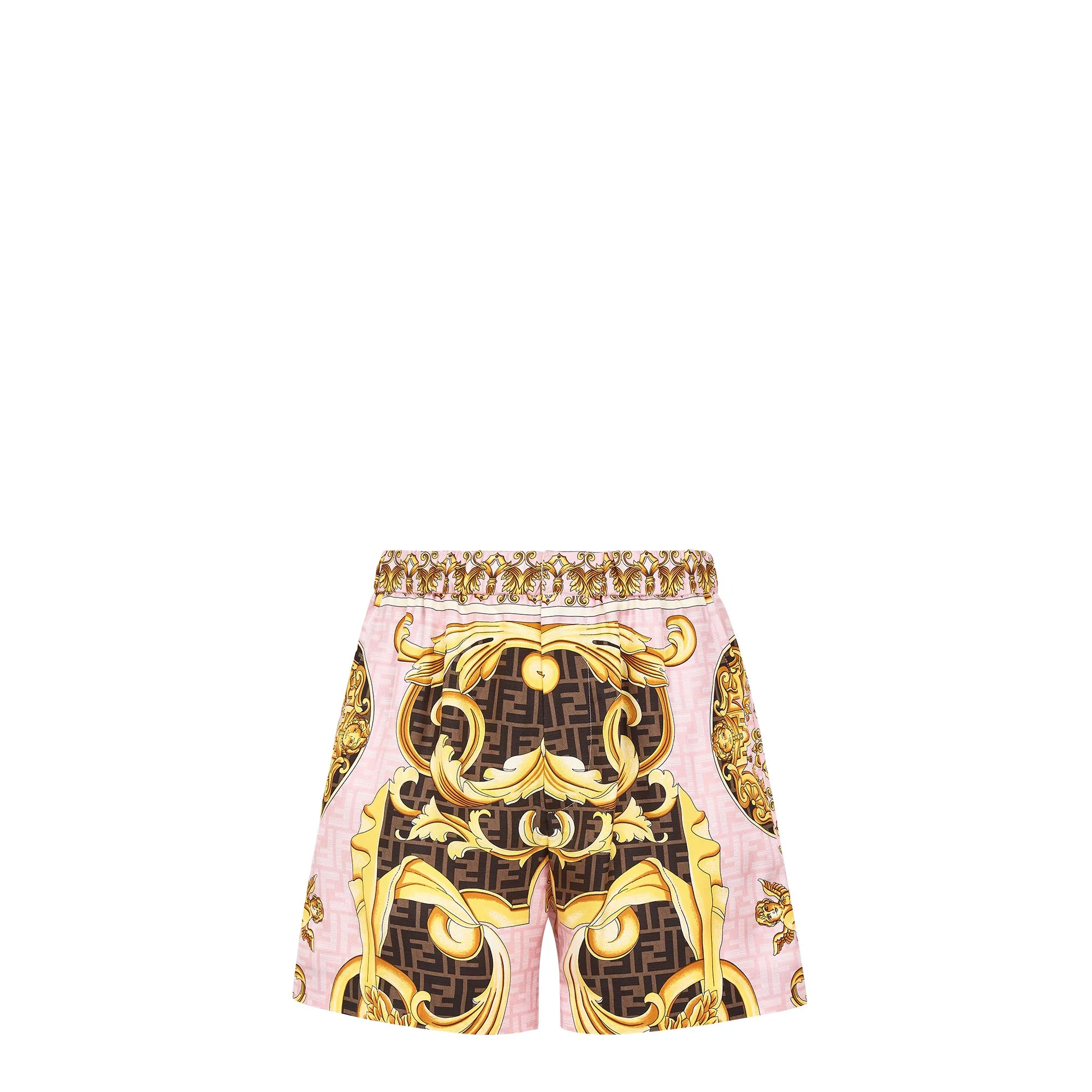 Men's Bermuda - Pink + Fango / Tabacco
