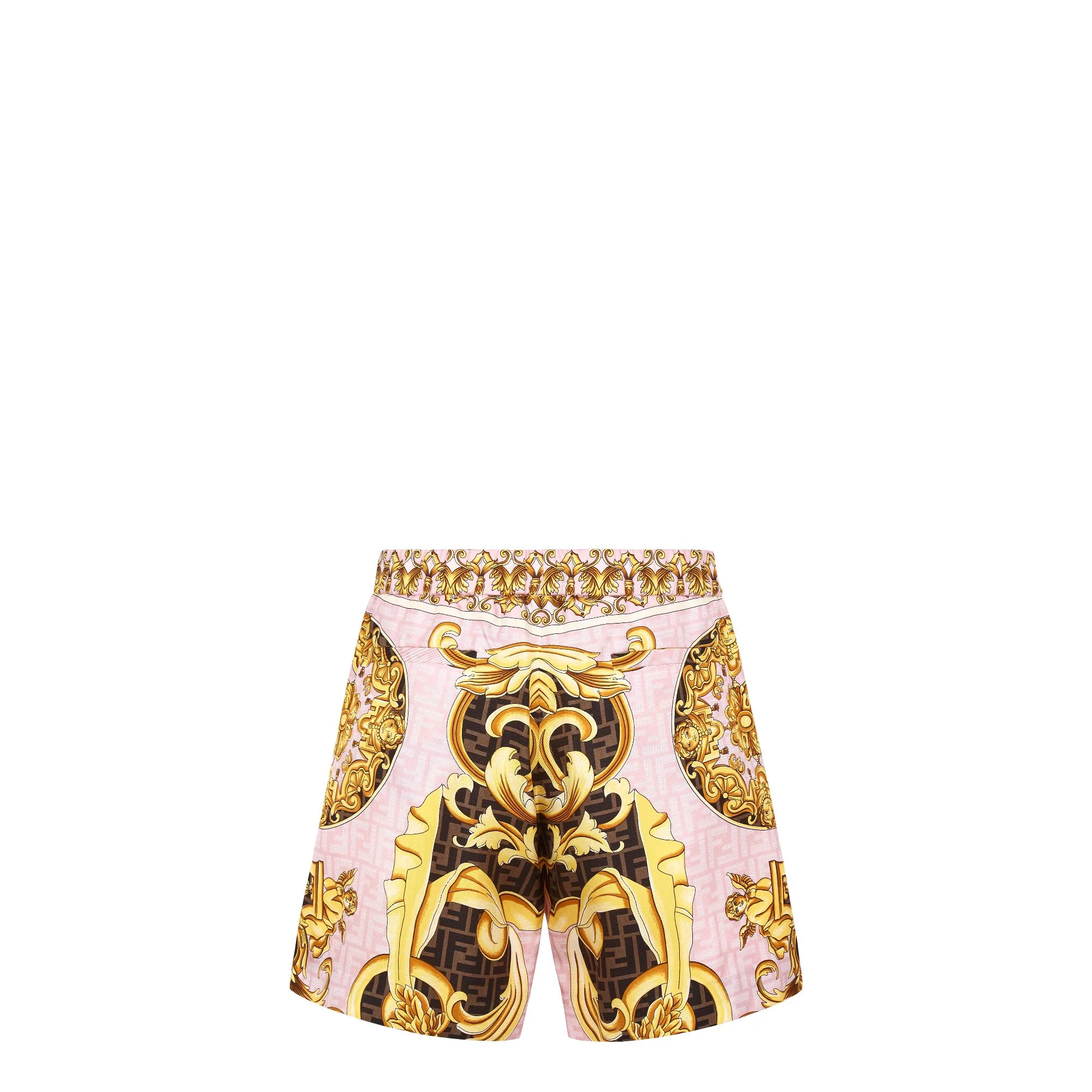 Men's Bermuda - Pink + Fango / Tabacco - Image 2