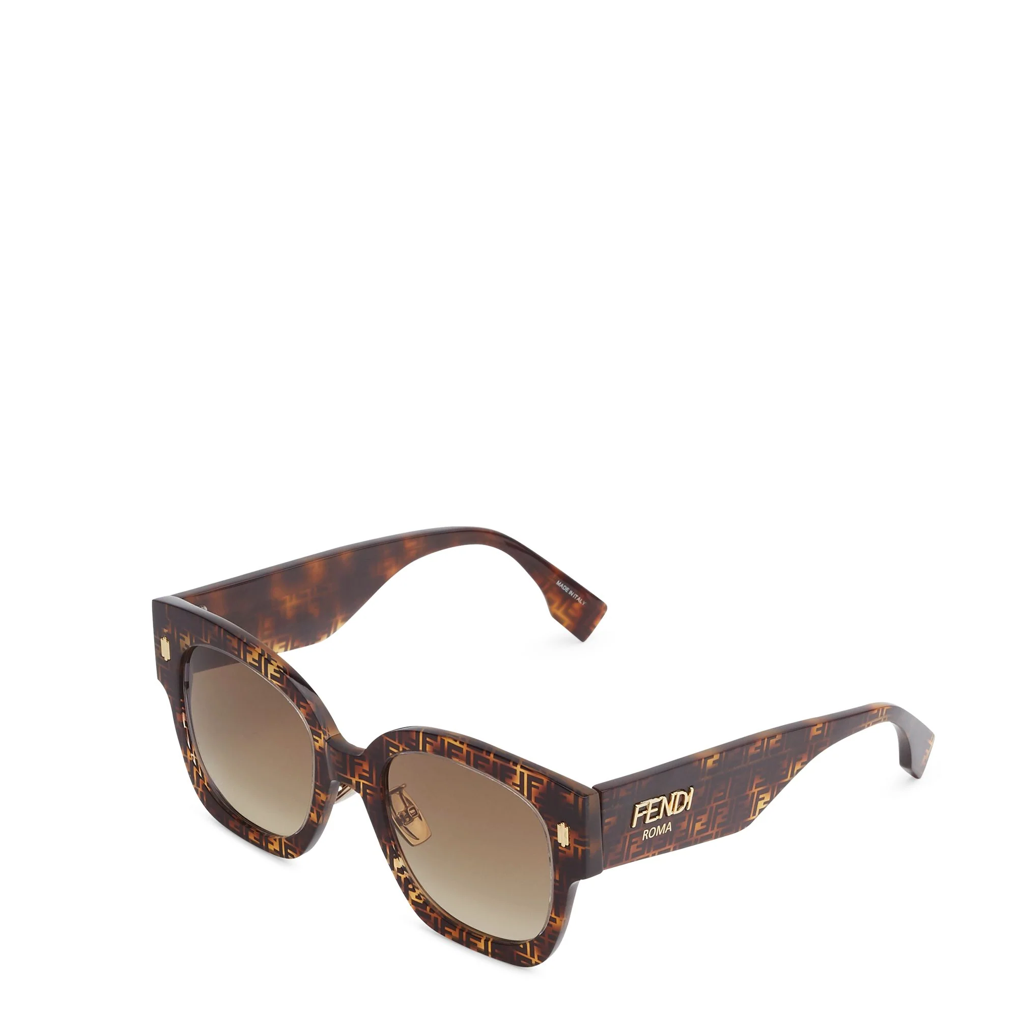 Women's Fendi Roma Sunglasses - Havana Ff - Image 2