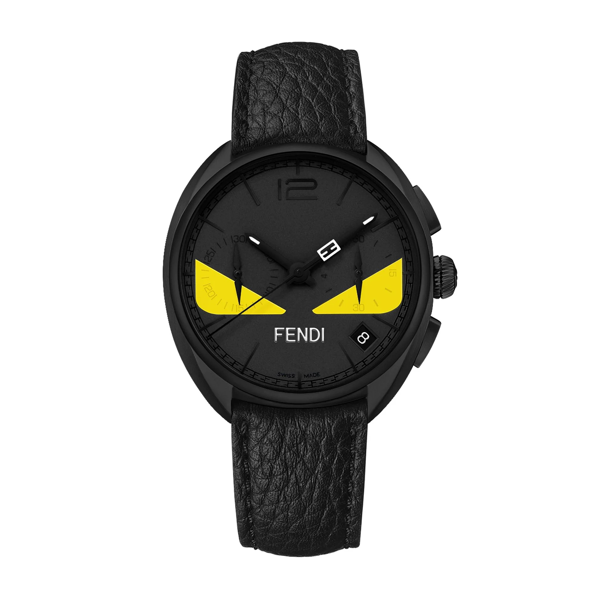 Men's Momento Fendi Me + Lth - Black + Black