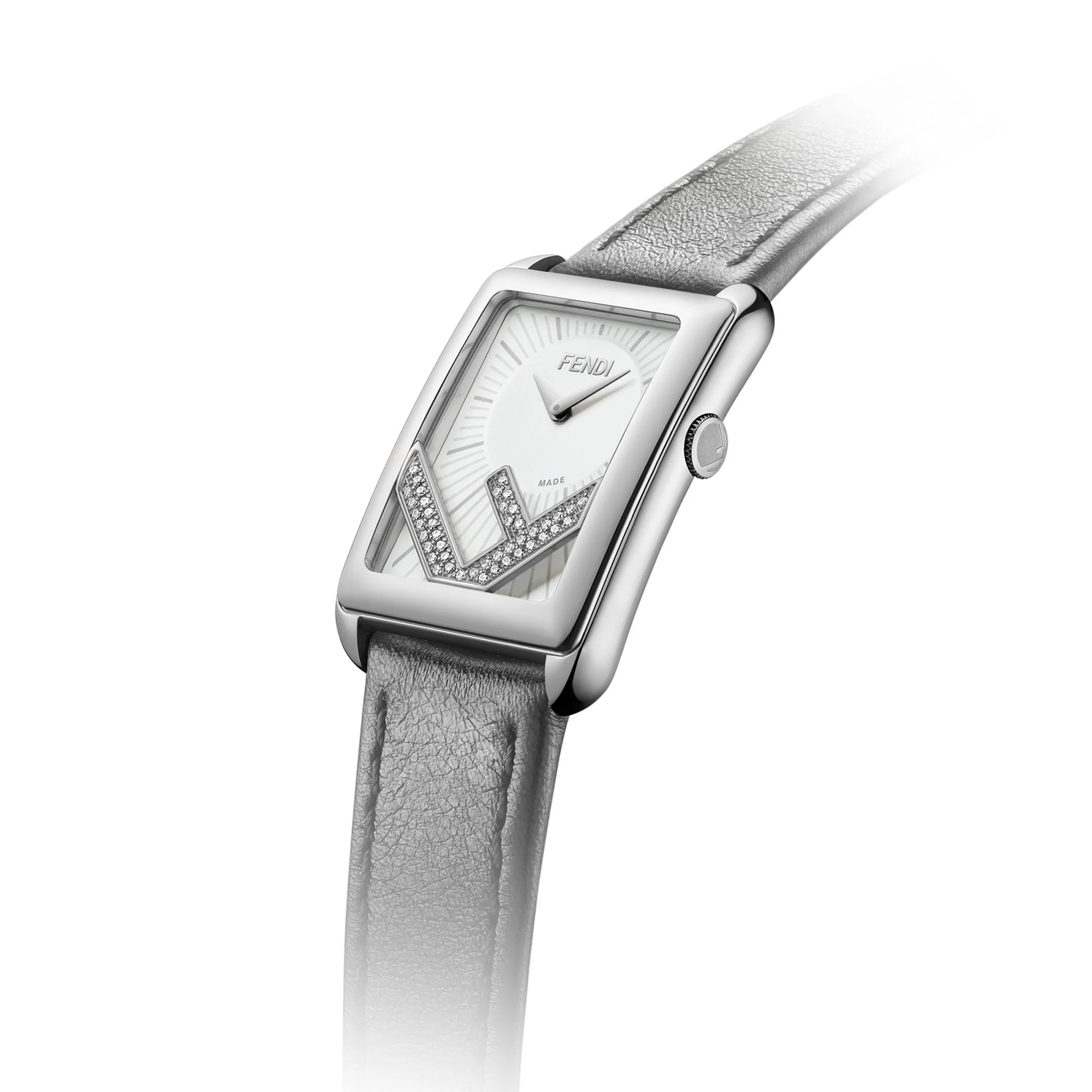 Women's Run Away Rectangle - White / Grey - Image 3