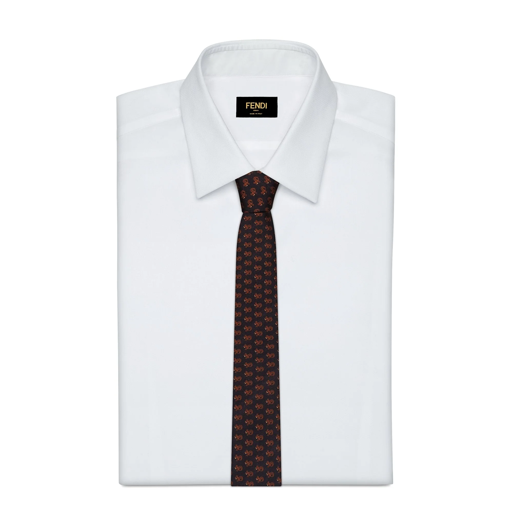 Men's Signature Cravatta 6.5cm - Black - Image 2