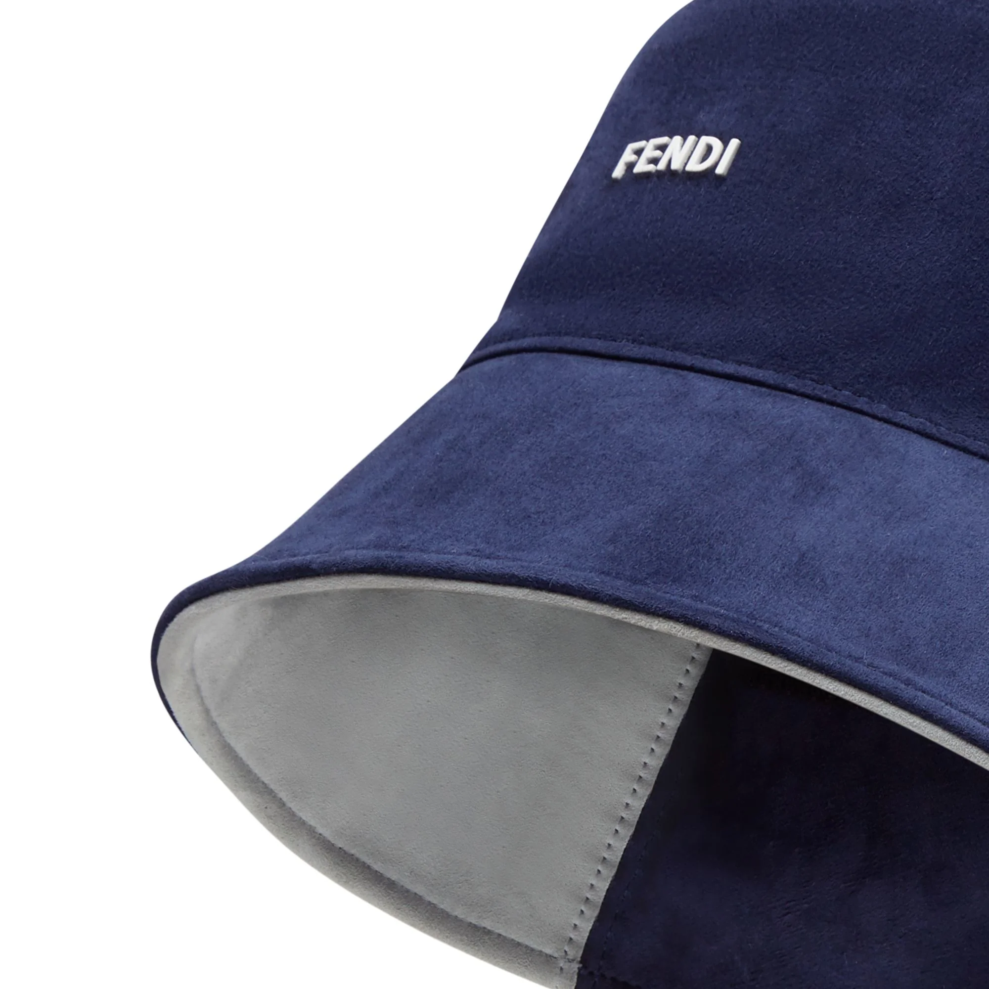 Men's Signature Bucket Hat - Blue / White - Image 2
