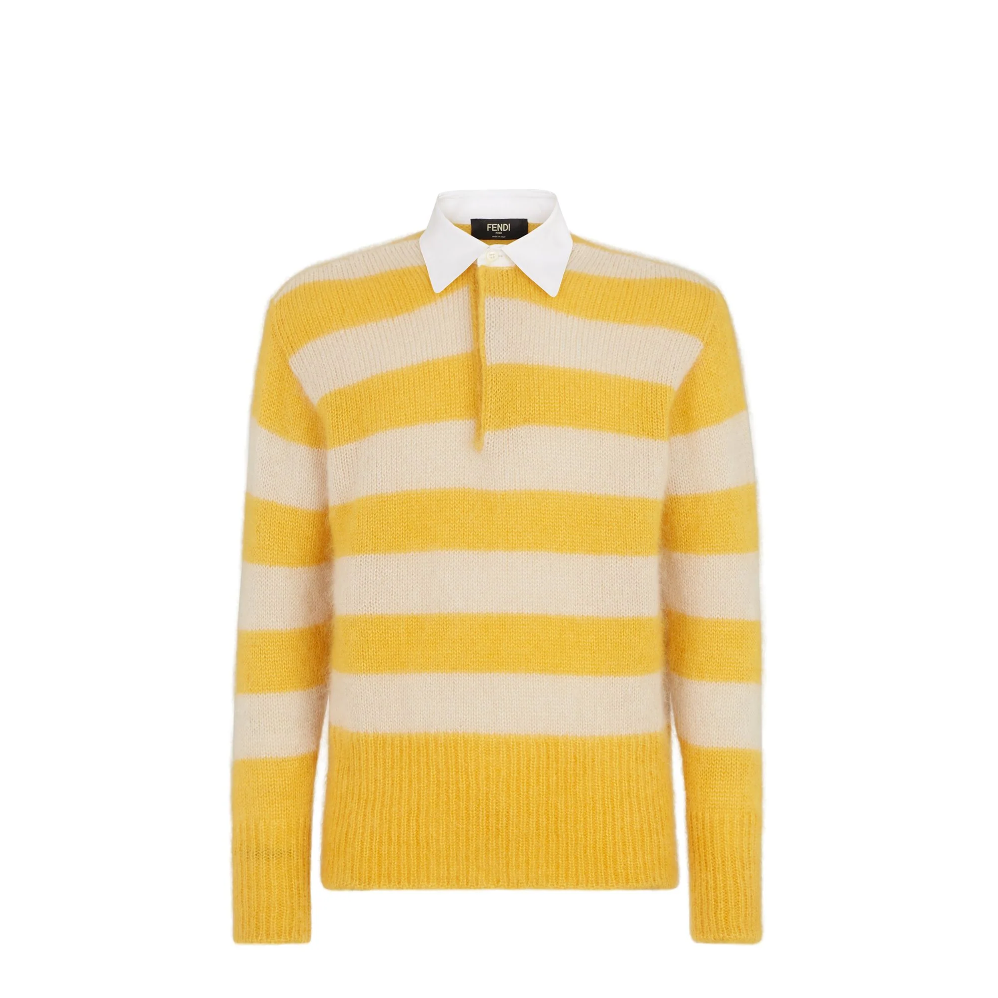 Men's Maglia Polo - Gold + Porcelain