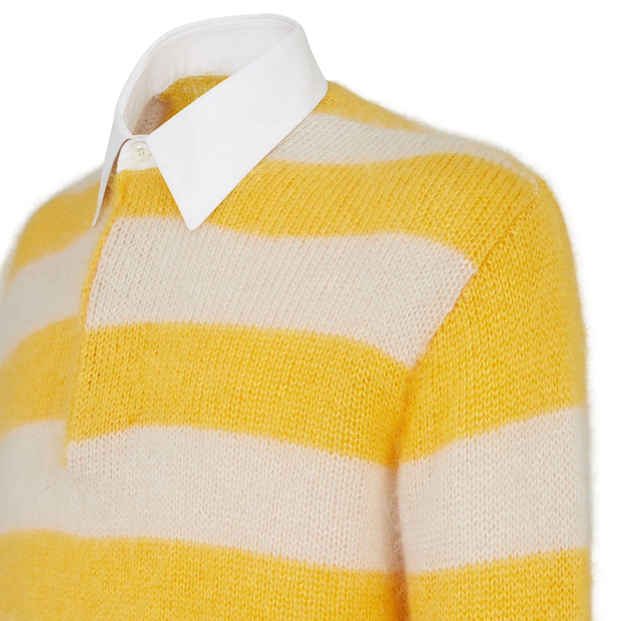 Men's Maglia Polo - Gold + Porcelain - Image 3