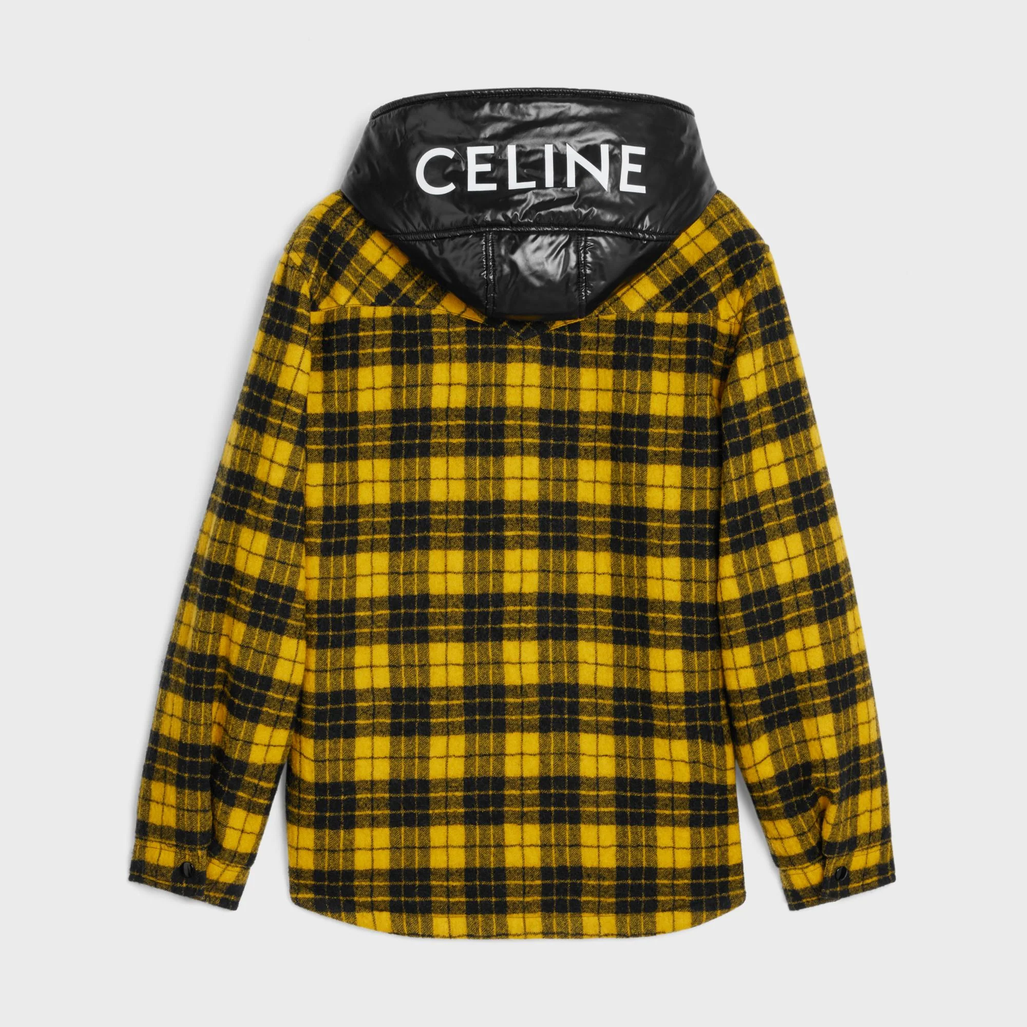 Hooded Overshirt - Yellow/Black (FRECKL TEST)