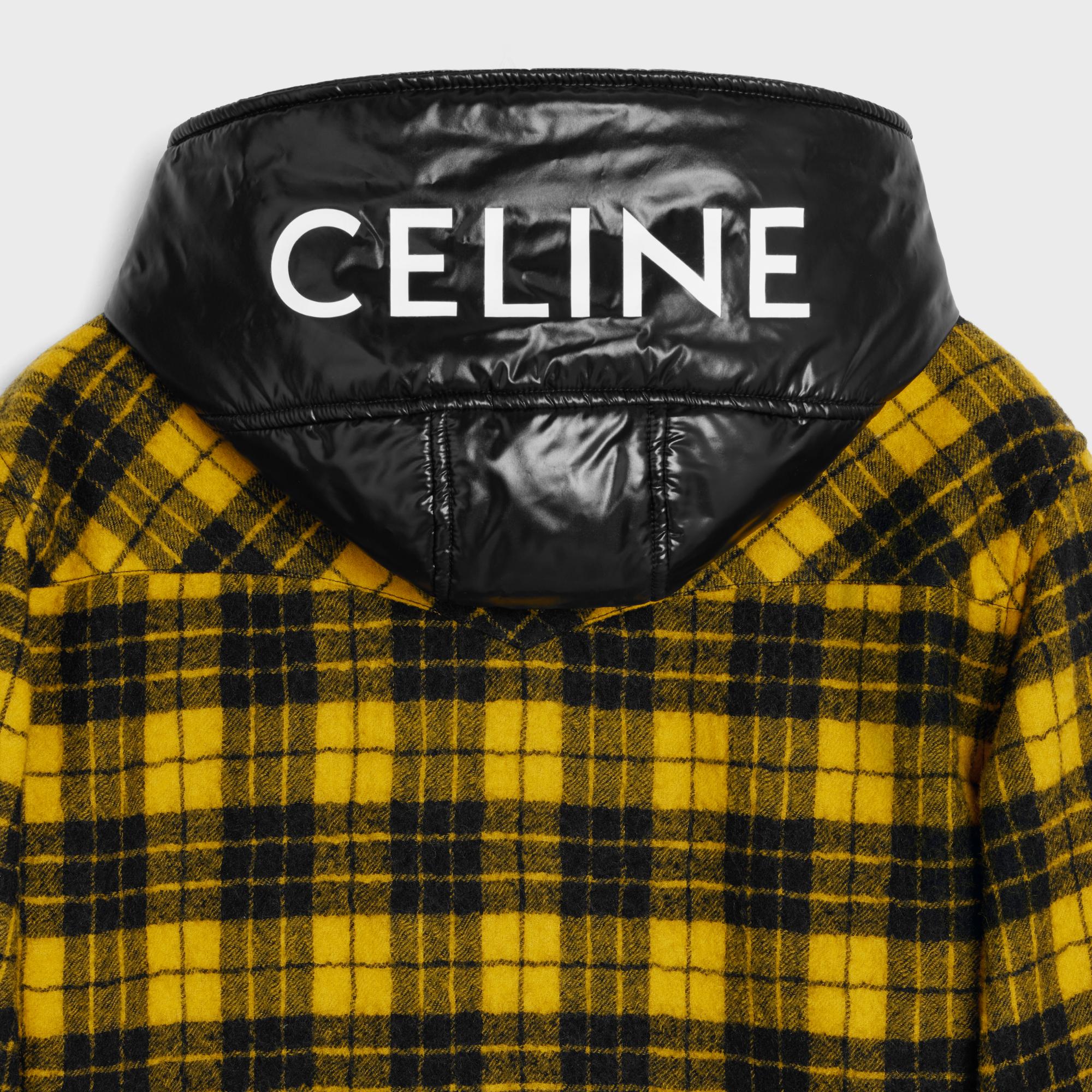Hooded Overshirt - Yellow/Black (FRECKL TEST) - Image 5