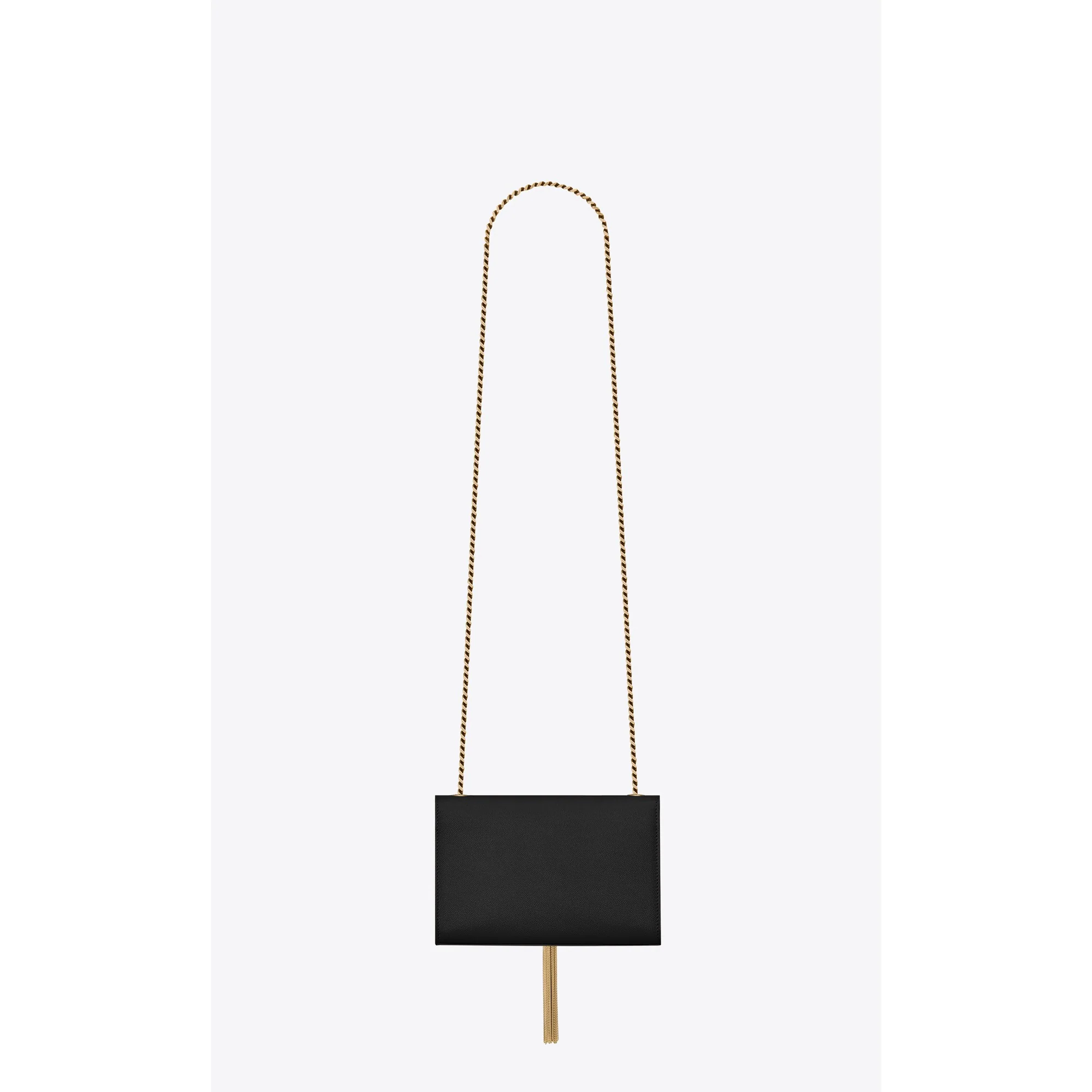 Small Kate Tassel Chain Bag - Nero - Image 2
