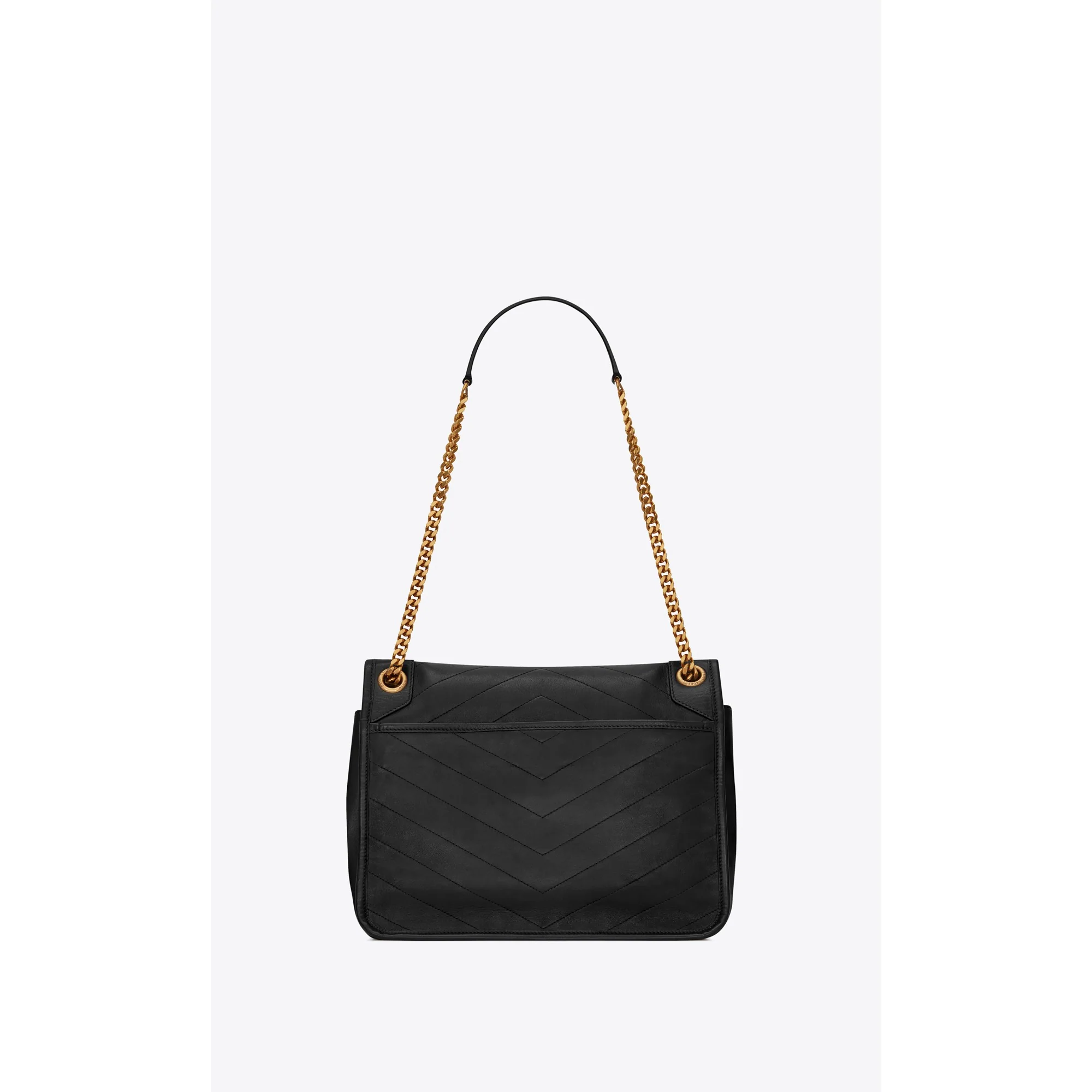 Medium Niki Chain Bag - Nero - Image 2
