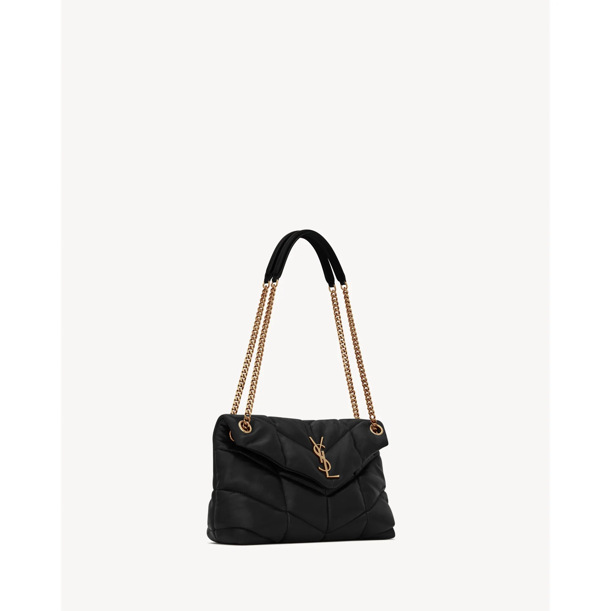 Small Puffer Chain Bag - Nero - Image 5