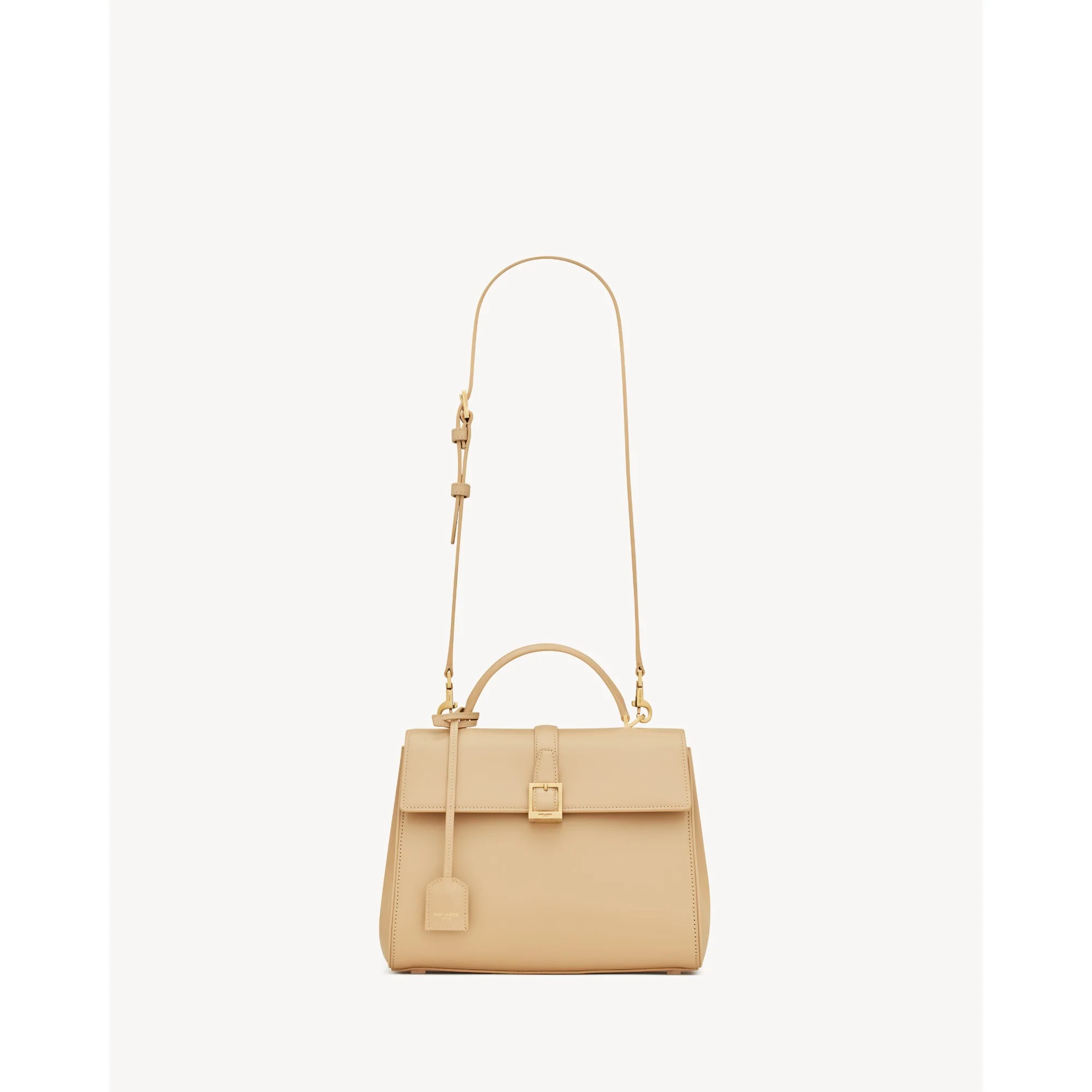 Small Le Fermoir Top Handle - Avorio - Image 2