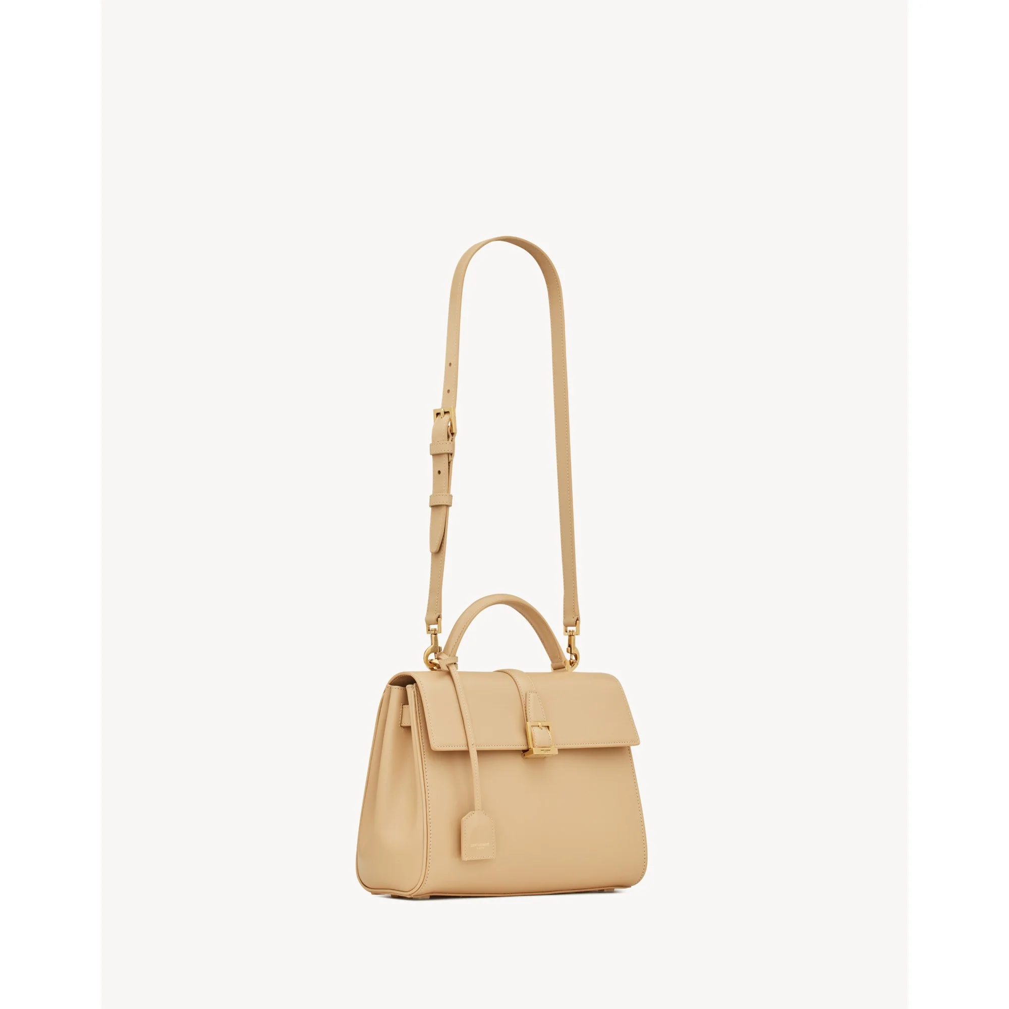 Small Le Fermoir Top Handle - Avorio - Image 6