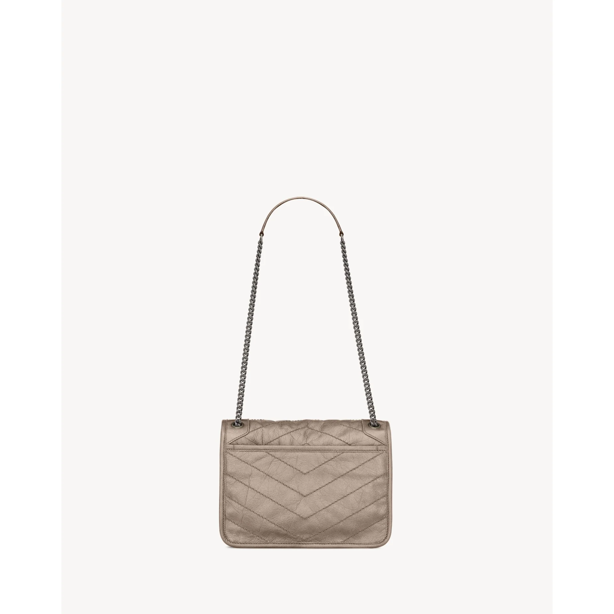 Baby Niki Chain Bag - Greyish Brown - Image 2