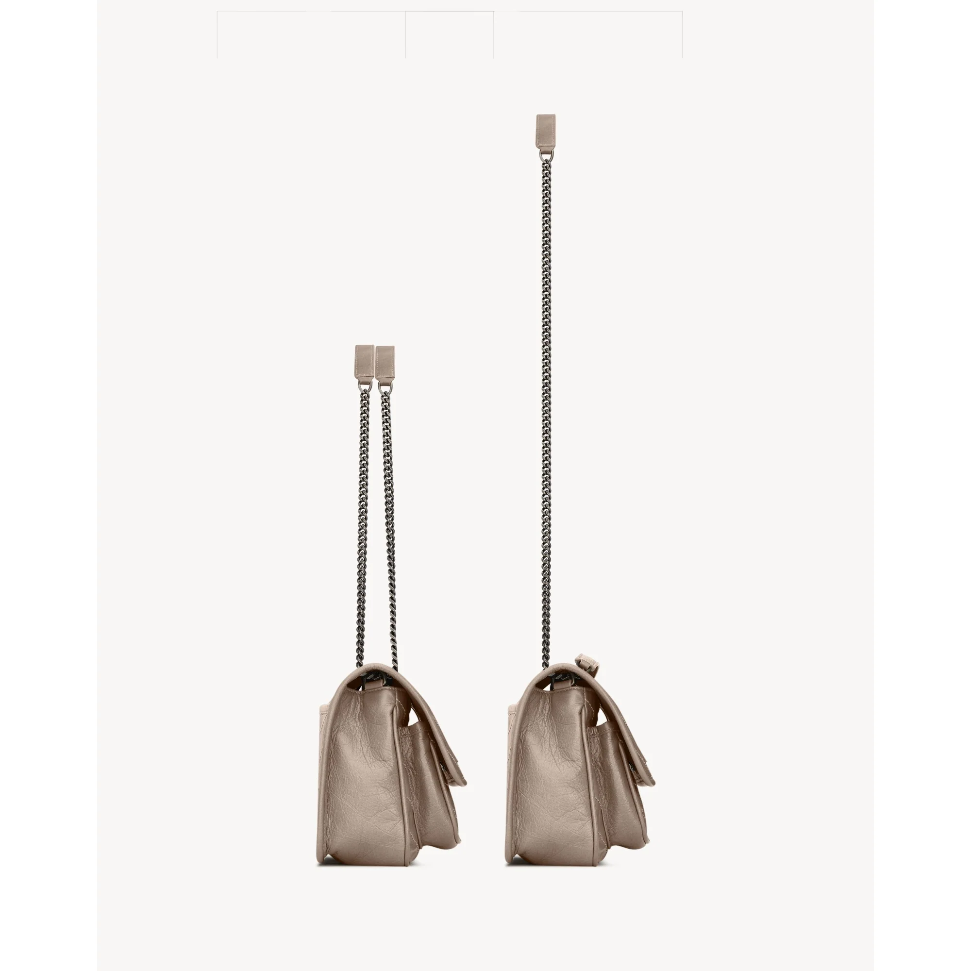 Baby Niki Chain Bag - Greyish Brown - Image 3