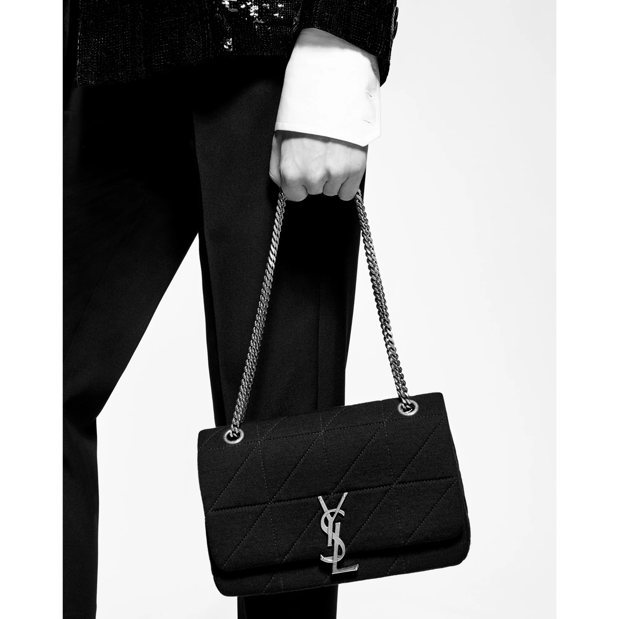 Medium Jamie Chain Bag - Tropical Sand/Coquil - Image 6