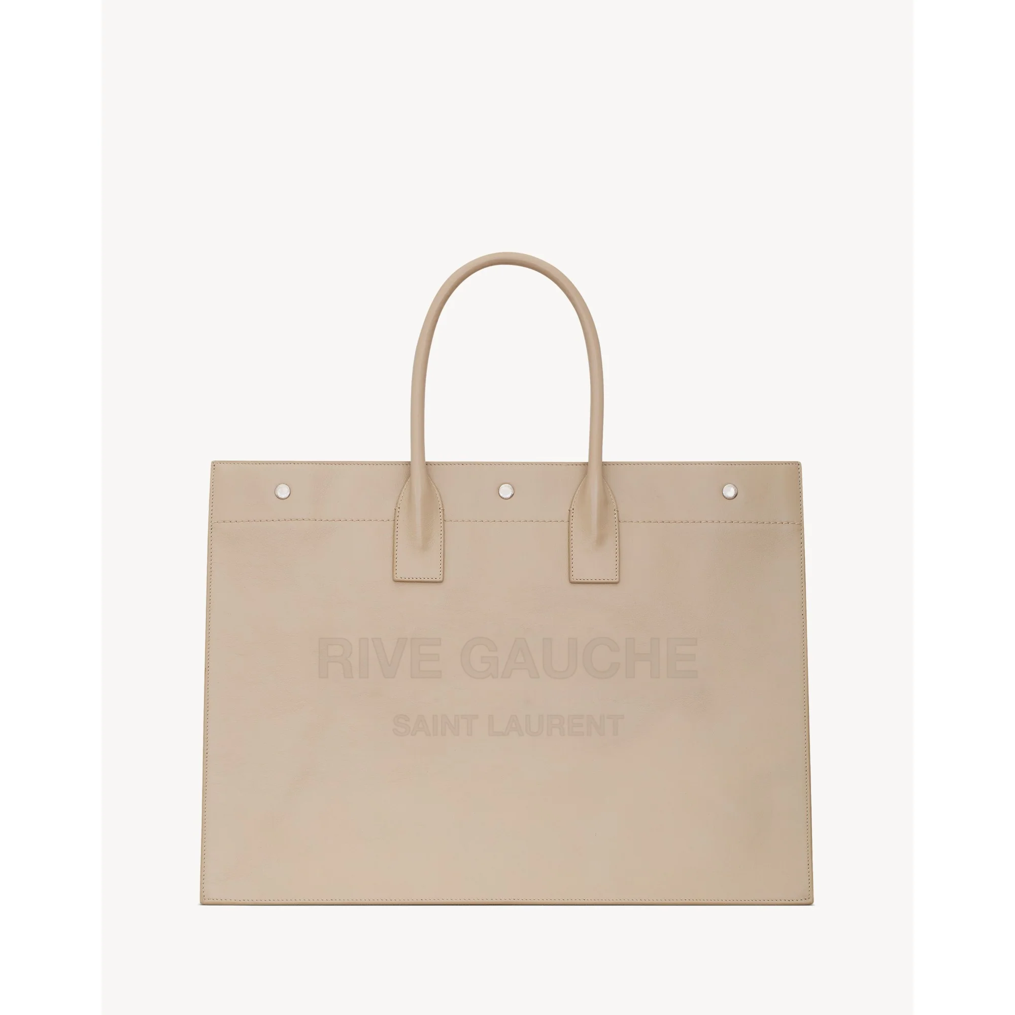 Large Rive Gauche Tote Bag - Sea Salt
