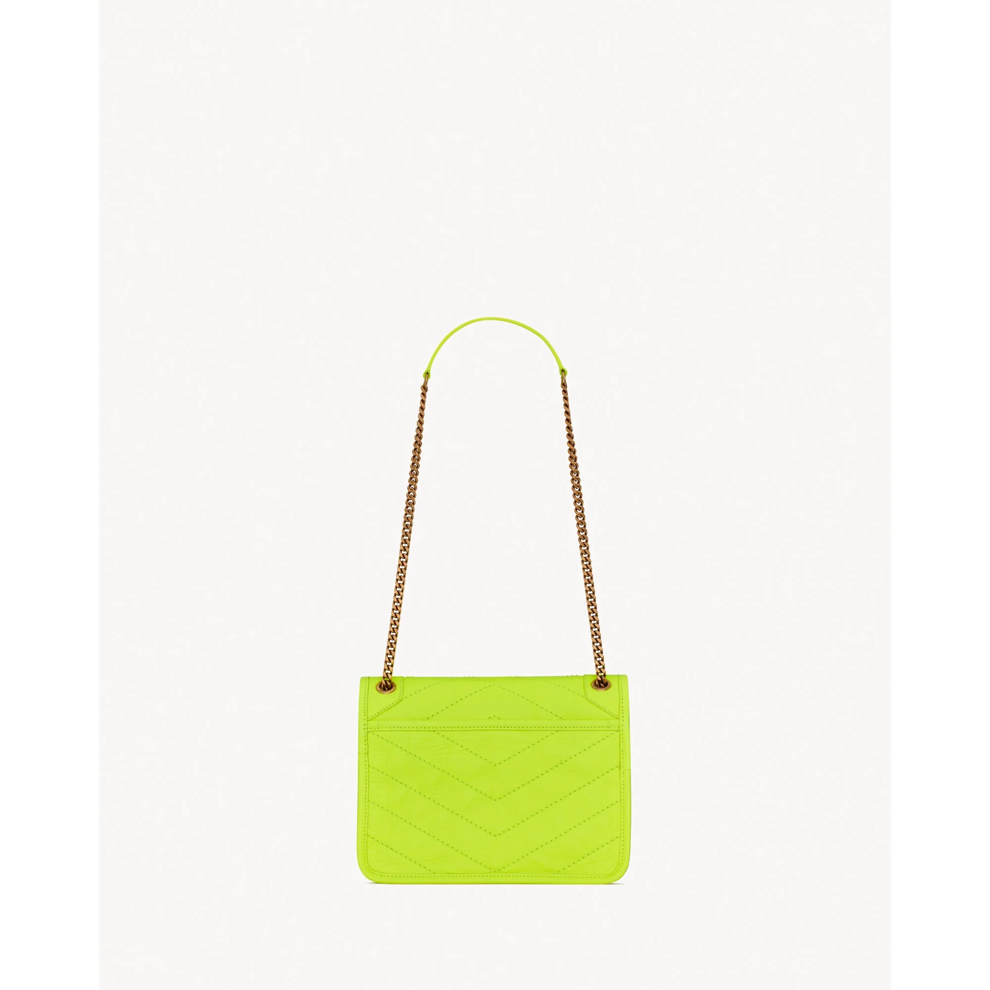 Baby Niki Chain Bag - Safety Yellow - Image 2