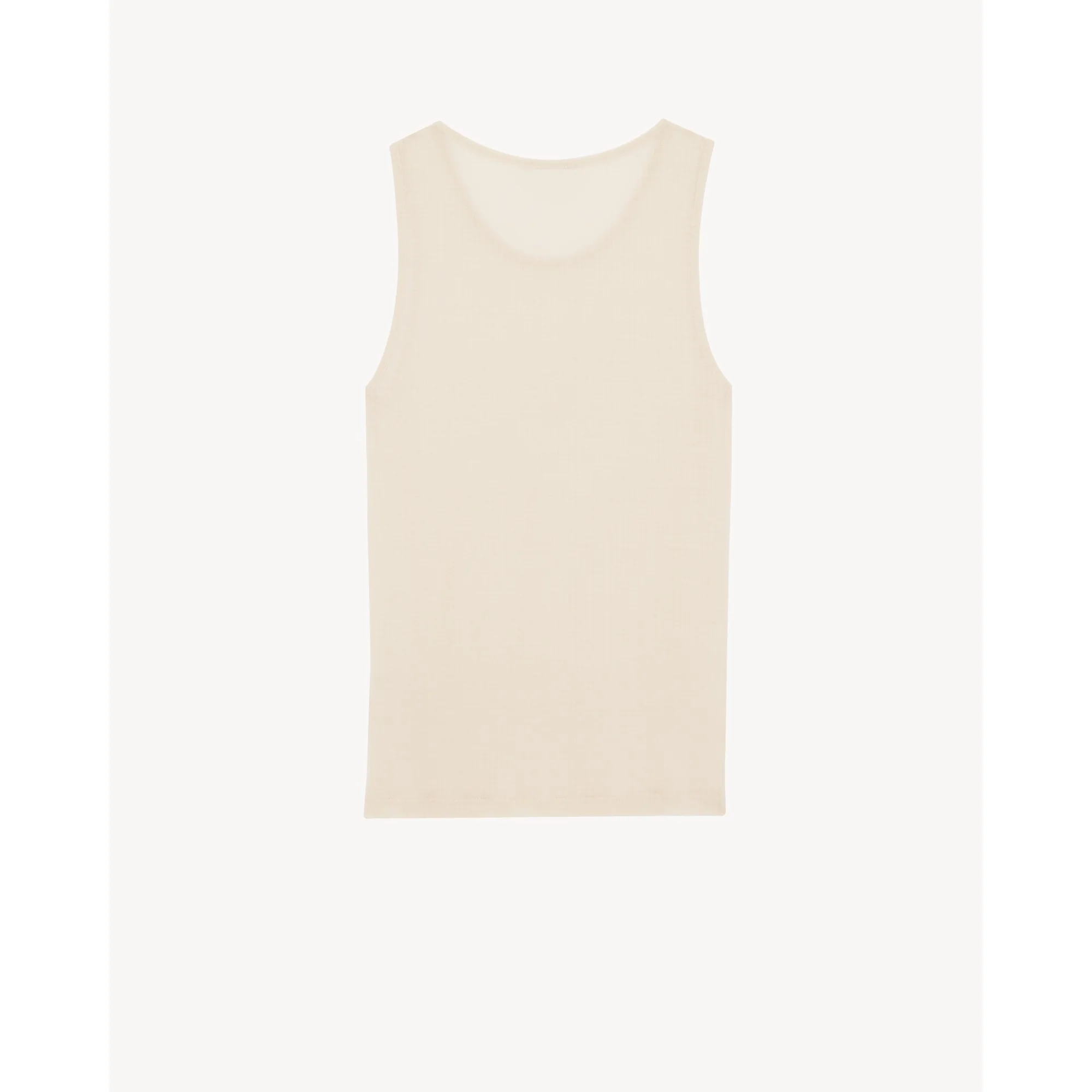 Tshirt - Beige/Rouge - Image 2